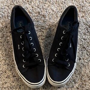 Keds Women's Black Canvas Sneakers